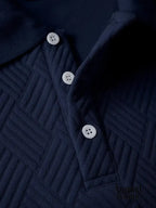 Henry | Polo casual con botones y trama especial
