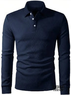 Henry | Polo casual con botones y trama especial