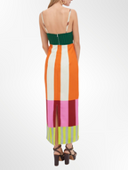 Lova | Langes multicolor Kleid