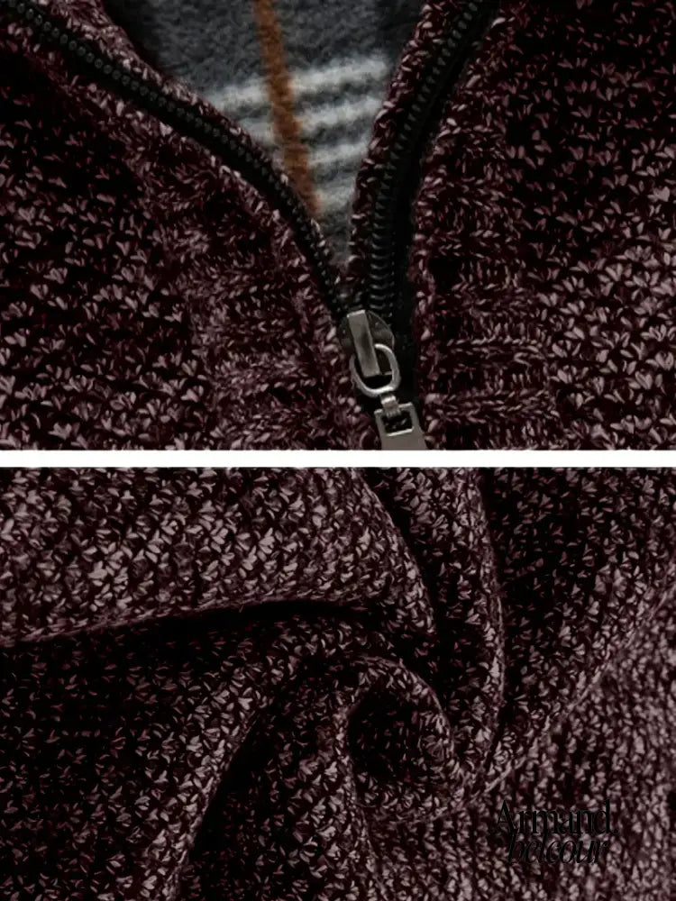 Ingram | Suéter informal de cuello alto con cremallera