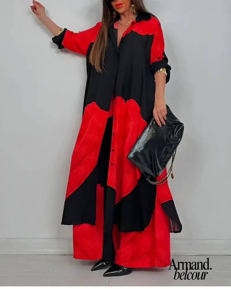Jacky | Conjunto Elegante XS / Rojo