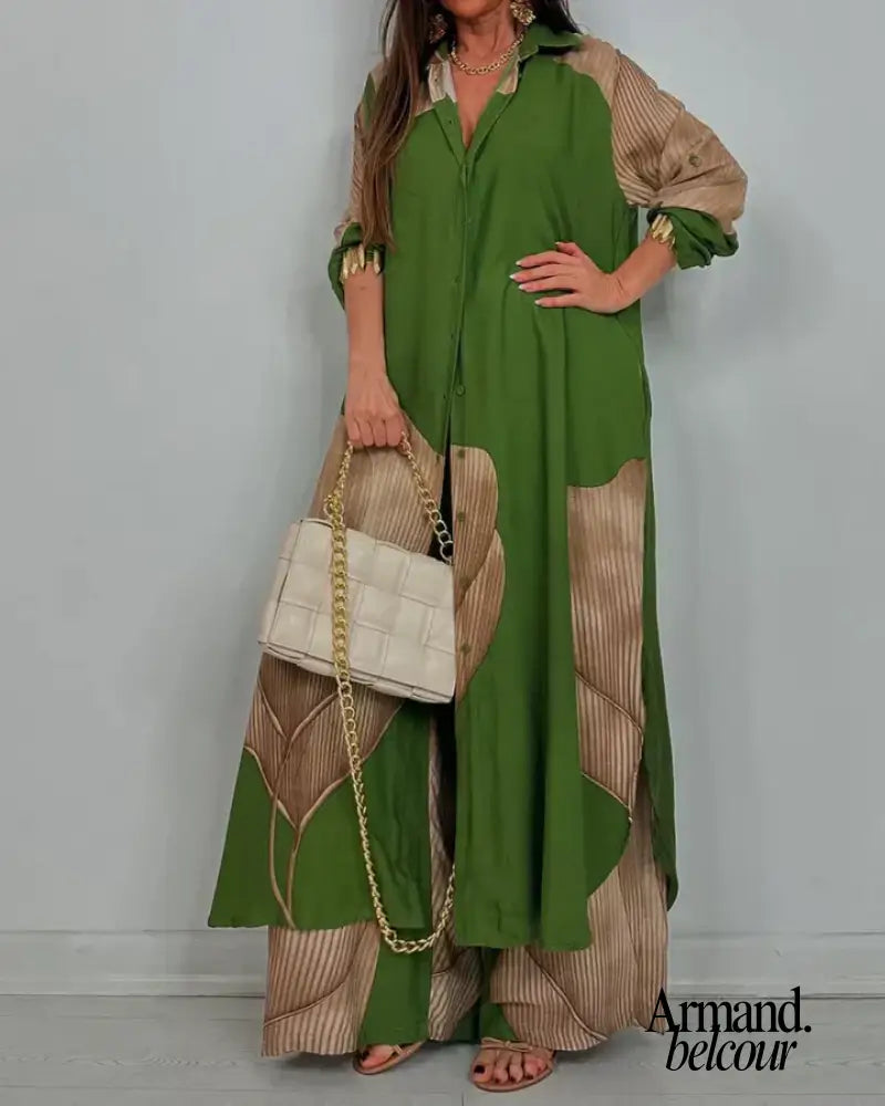 Jacky | Conjunto Elegante XS / Verde