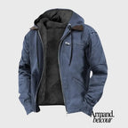 Joaquín | Elegante chaqueta de otoño Azul / S