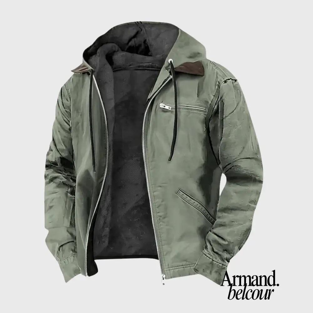 Joaquín | Elegante chaqueta de otoño Verde / S