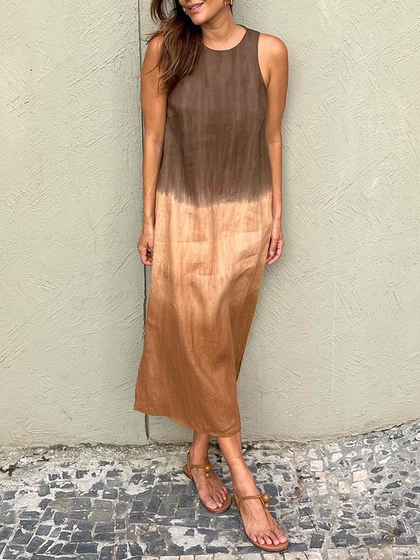 Aurelia | Elegantes Kleid mit Naturdruck