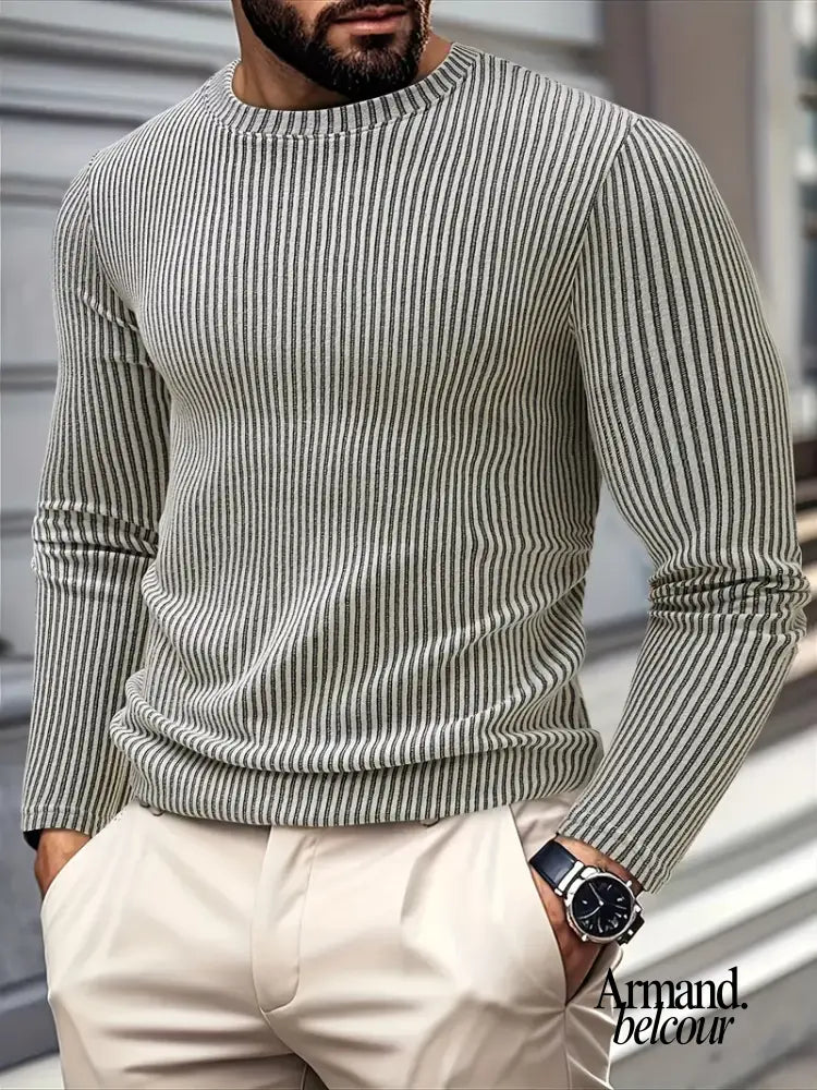 Kami | Suéter informal de punto de manga larga Gris / XS