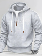 Kolton | Sudadera con capucha y media cremallera