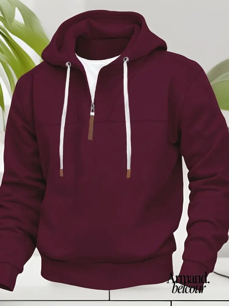 Kolton | Sudadera con capucha y media cremallera