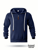 Kolton | Sudadera con capucha y media cremallera