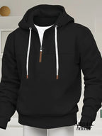 Kolton | Sudadera con capucha y media cremallera