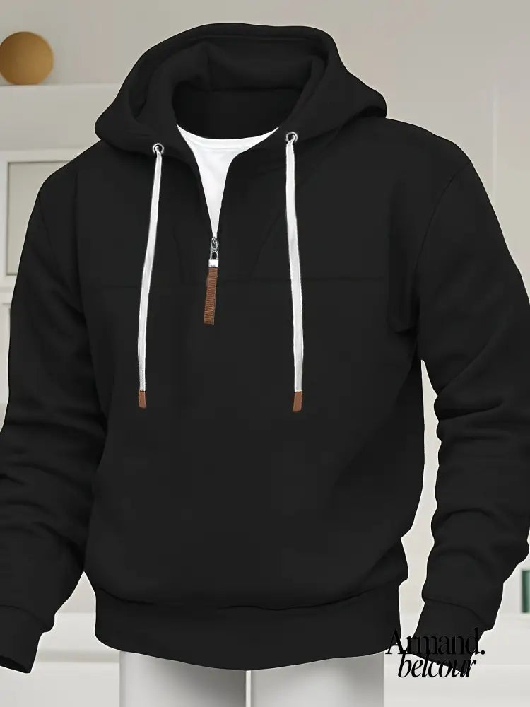 Kolton | Sudadera con capucha y media cremallera