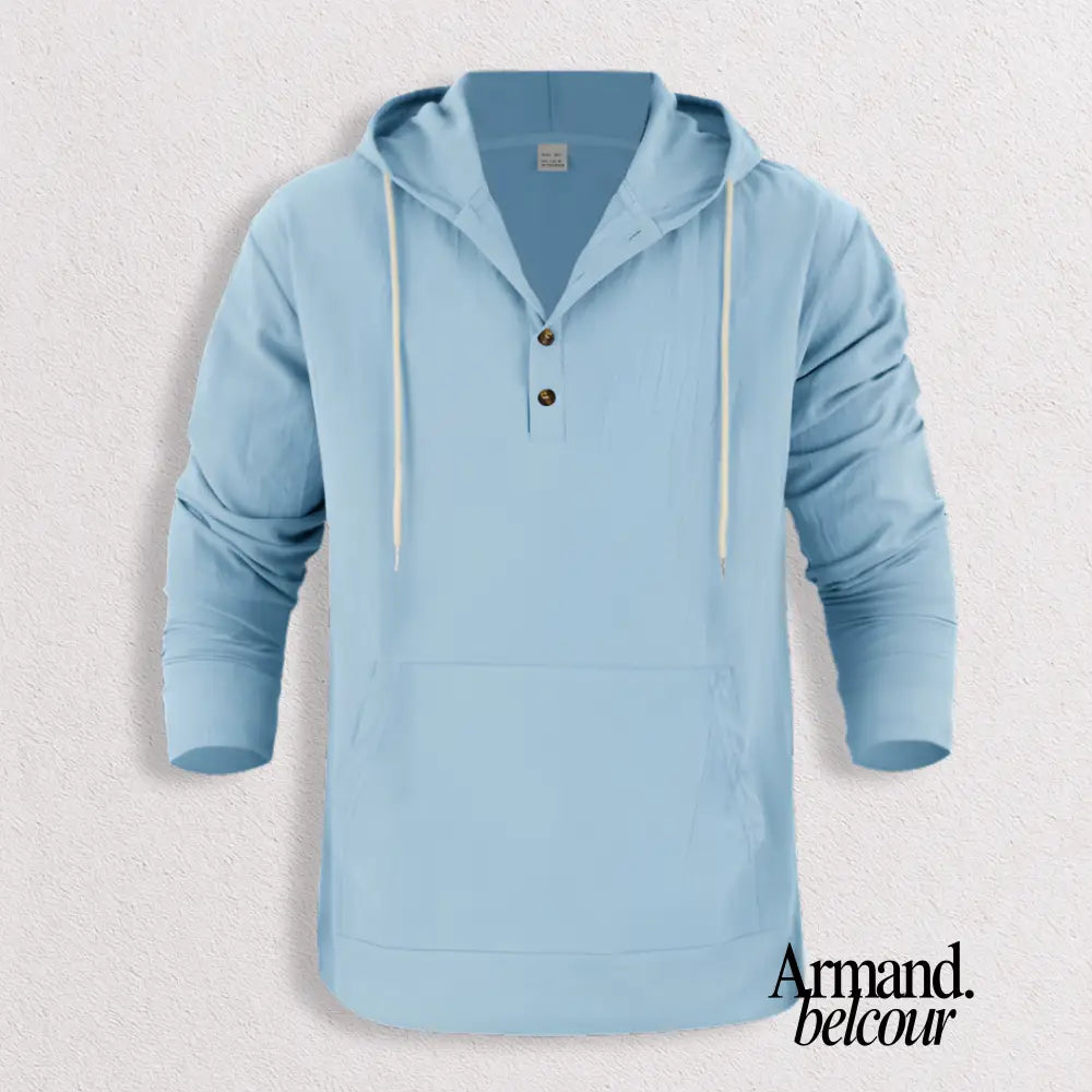 Liam | Chemise Élégante à Poche Azul Claro / S