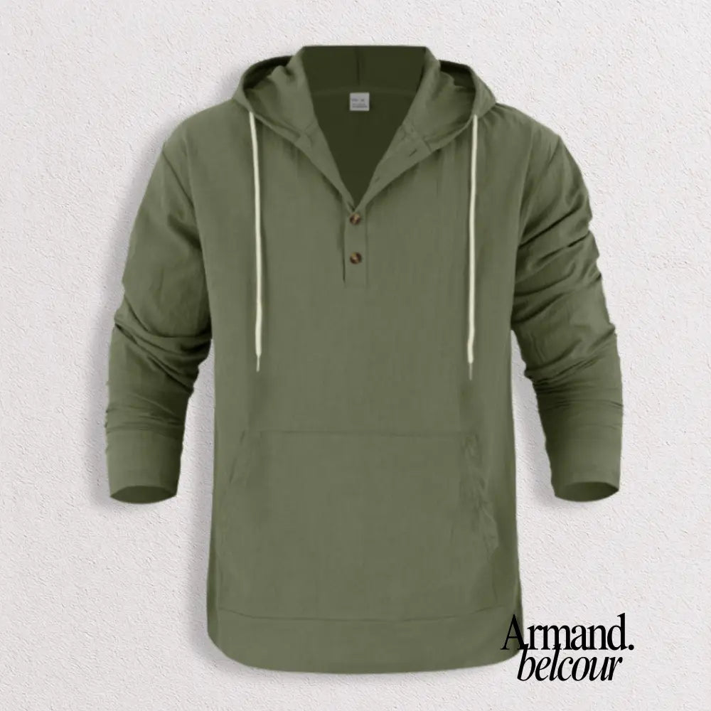 Liam | Chemise Élégante à Poche Verde / S