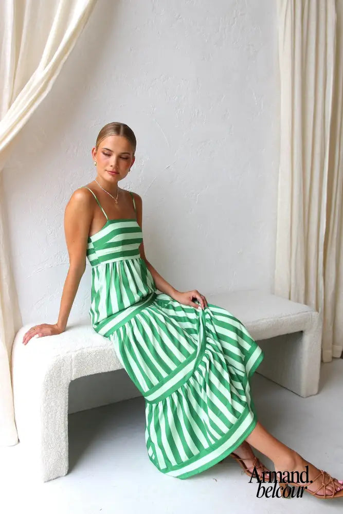 Lucía | Vestido de rayas