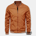 Marc | Chaqueta bomber impermeable Naranja / XS