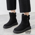 Maria | Botas de invierno cómodas Zwart / 35 ADV+ Retirement