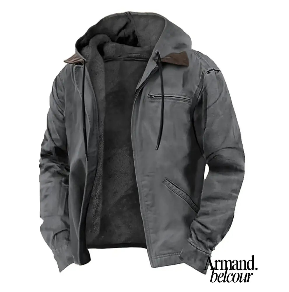 Martín | Chaqueta vintage clásica y elegante con forro Gris / S Jacket