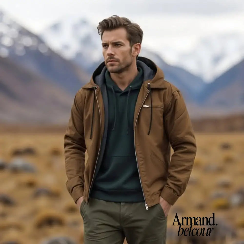 Martín | Chaqueta vintage clásica y elegante con forro Jacket