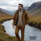 Martín | Chaqueta vintage clásica y elegante con forro Jacket