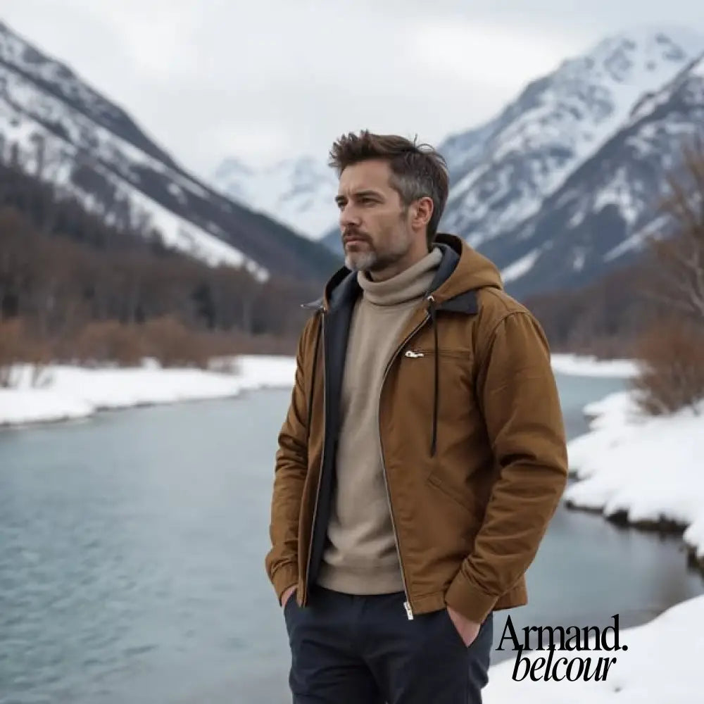 Martín | Chaqueta vintage clásica y elegante con forro Jacket