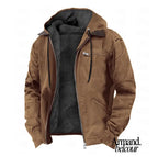 Martín | Chaqueta vintage clásica y elegante con forro Marrón / S Jacket