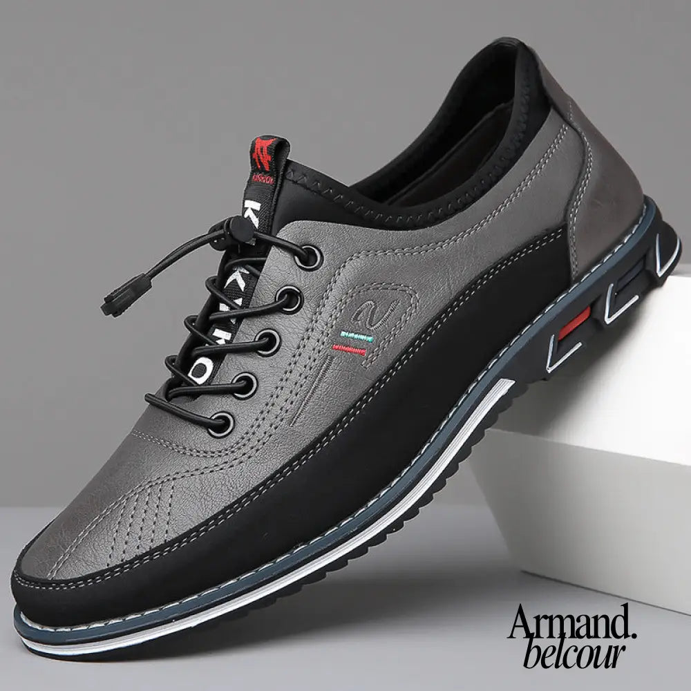 Mauro | Zapatos de calidad hechos a mano Gris / 38