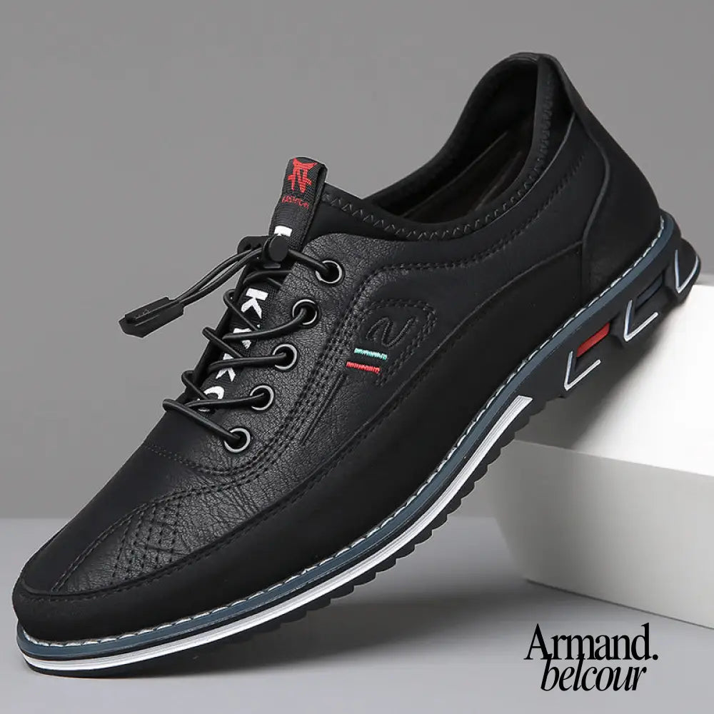 Mauro | Zapatos de calidad hechos a mano Negro / 38
