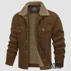 Max | Chaqueta de terciopelo cómoda Marrón / S