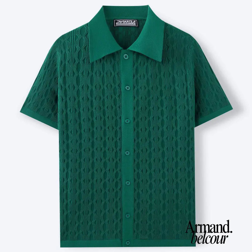 Menno | Camisa de punto de manga corta