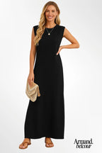 Mia | Vestido largo y fluido Negro / S