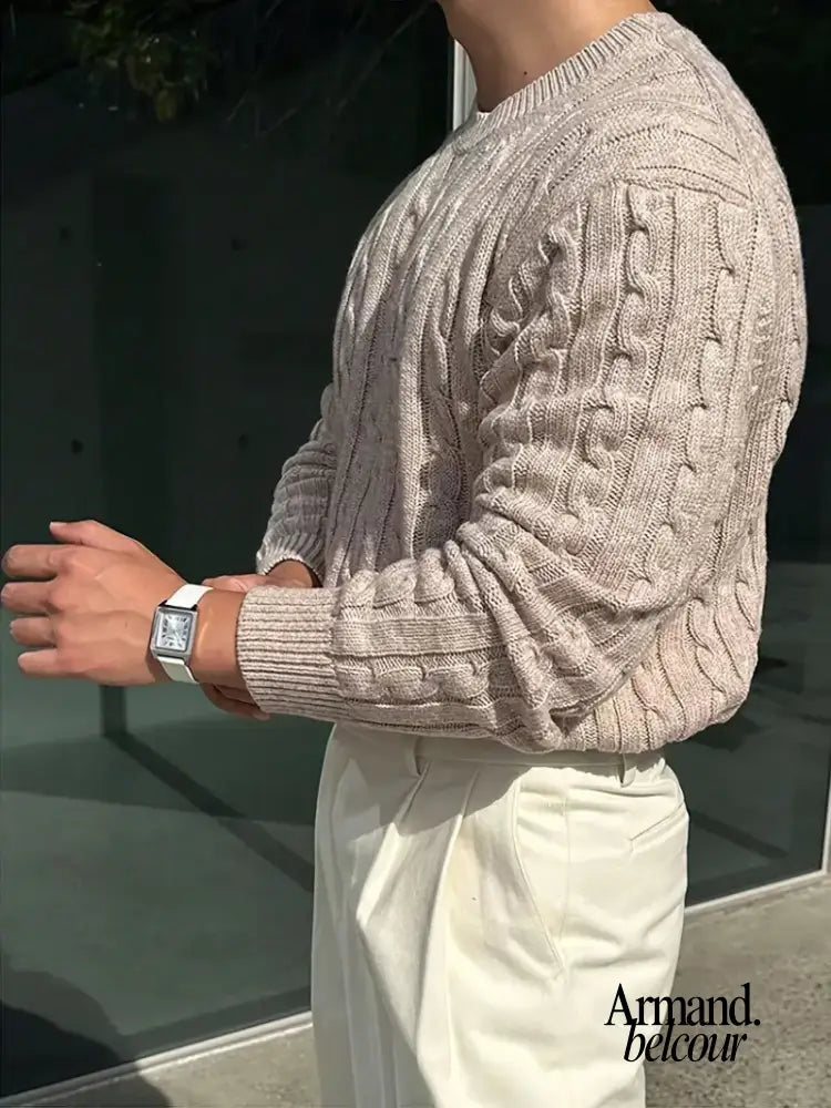 Miguel | Suéter informal de punto de manga larga