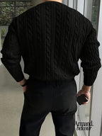 Miguel | Suéter informal de punto de manga larga