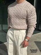 Miguel | Suéter informal de punto de manga larga