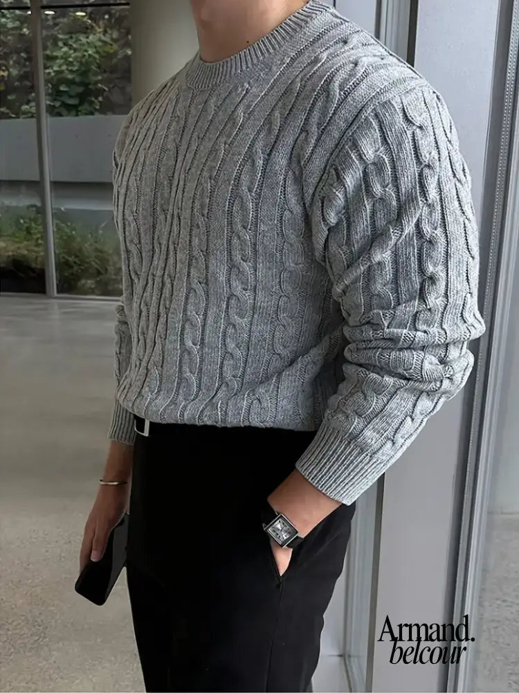 Miguel | Suéter informal de punto de manga larga