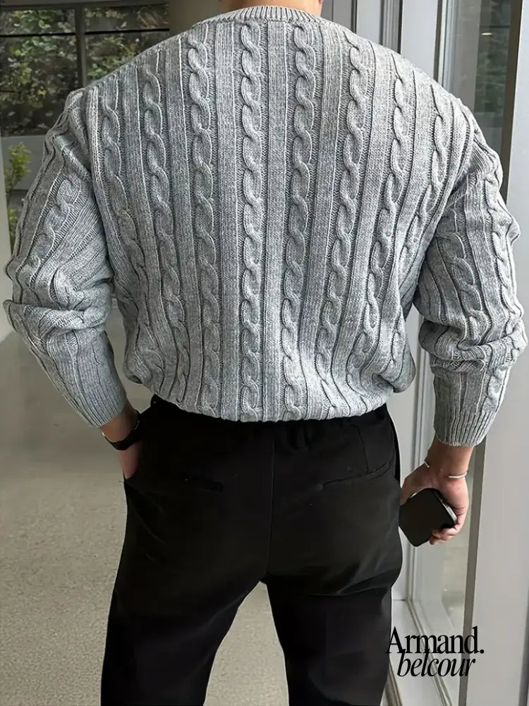 Miguel | Suéter informal de punto de manga larga