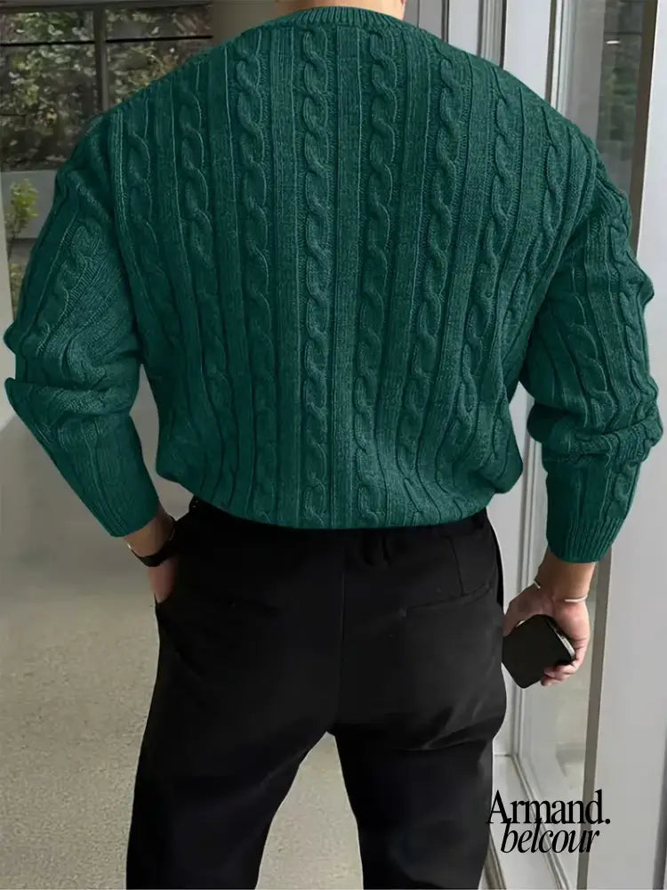 Miguel | Suéter informal de punto de manga larga