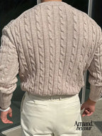 Miguel | Suéter informal de punto de manga larga