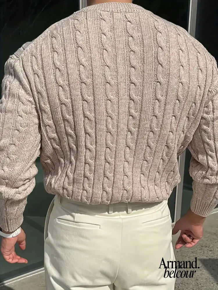 Miguel | Suéter informal de punto de manga larga