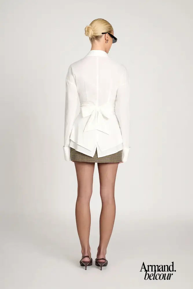 Milly | Blusa cruzada entallada Blusas