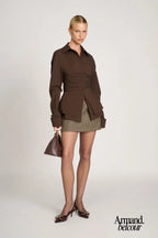 Milly | Blusa cruzada entallada Blusas