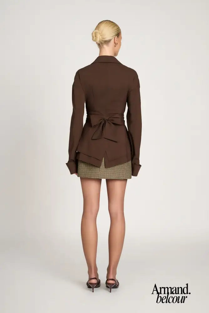 Milly | Blusa cruzada entallada Blusas