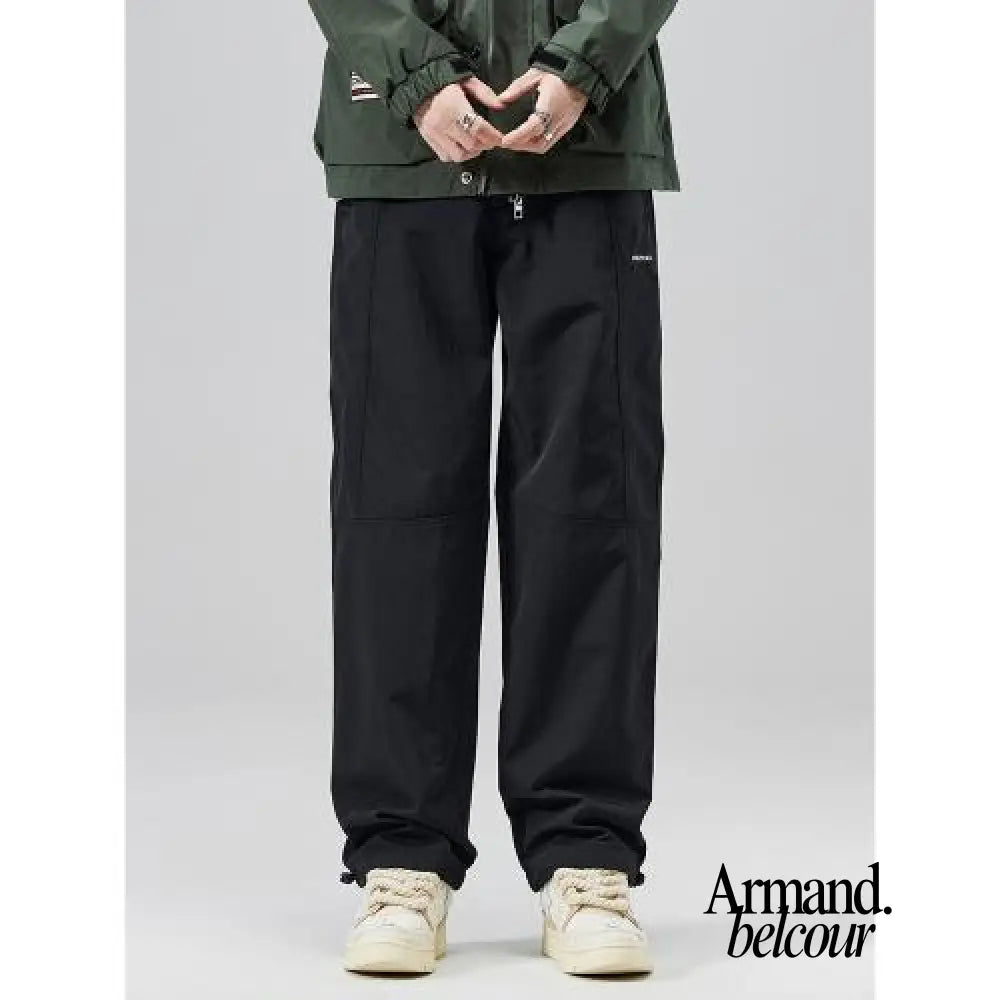 Milo | Pantalón cargo minimalista de corte relajado