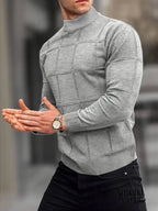 Nacho | Suéter cómodo de punto Gris / S