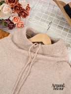 Natalia | Suéter de punto con bolsillo tipo canguro