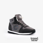 Nerea - Botas de nieve de piel ligeras y cálidas Gris / 38