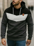 Nico | Sudadera de manga larga con capucha Gris Oscuro / XS