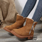 Noria | Comfortabele warme winterlaarzen Marrón / 36