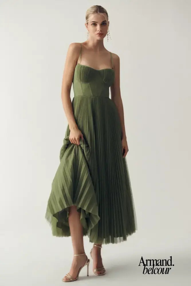 Olivia | Vestido con espalda abierta S Dress