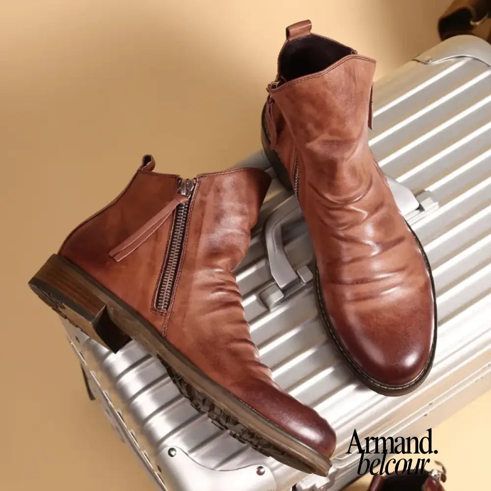 Olly | Botas Chelsea de piel