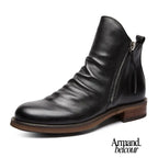 Olly | Botas Chelsea de piel Negro / 39